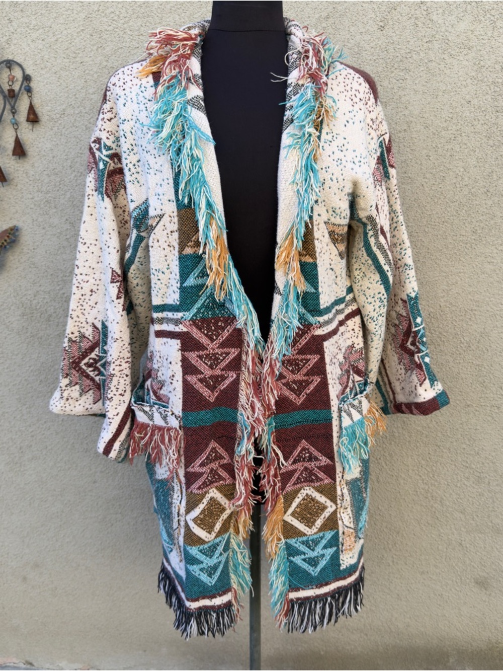 Handmade Blanket Cardigan